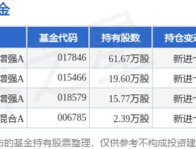 1月16日天融信涨10.08%，国金中证1000指数增强A基金重仓该股